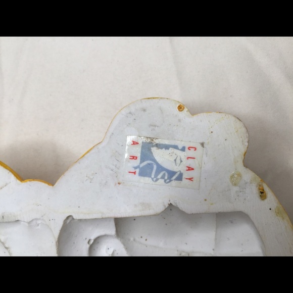 Vintage 1981 Clay Art Garfield Key Holder - Picture 5 of 9